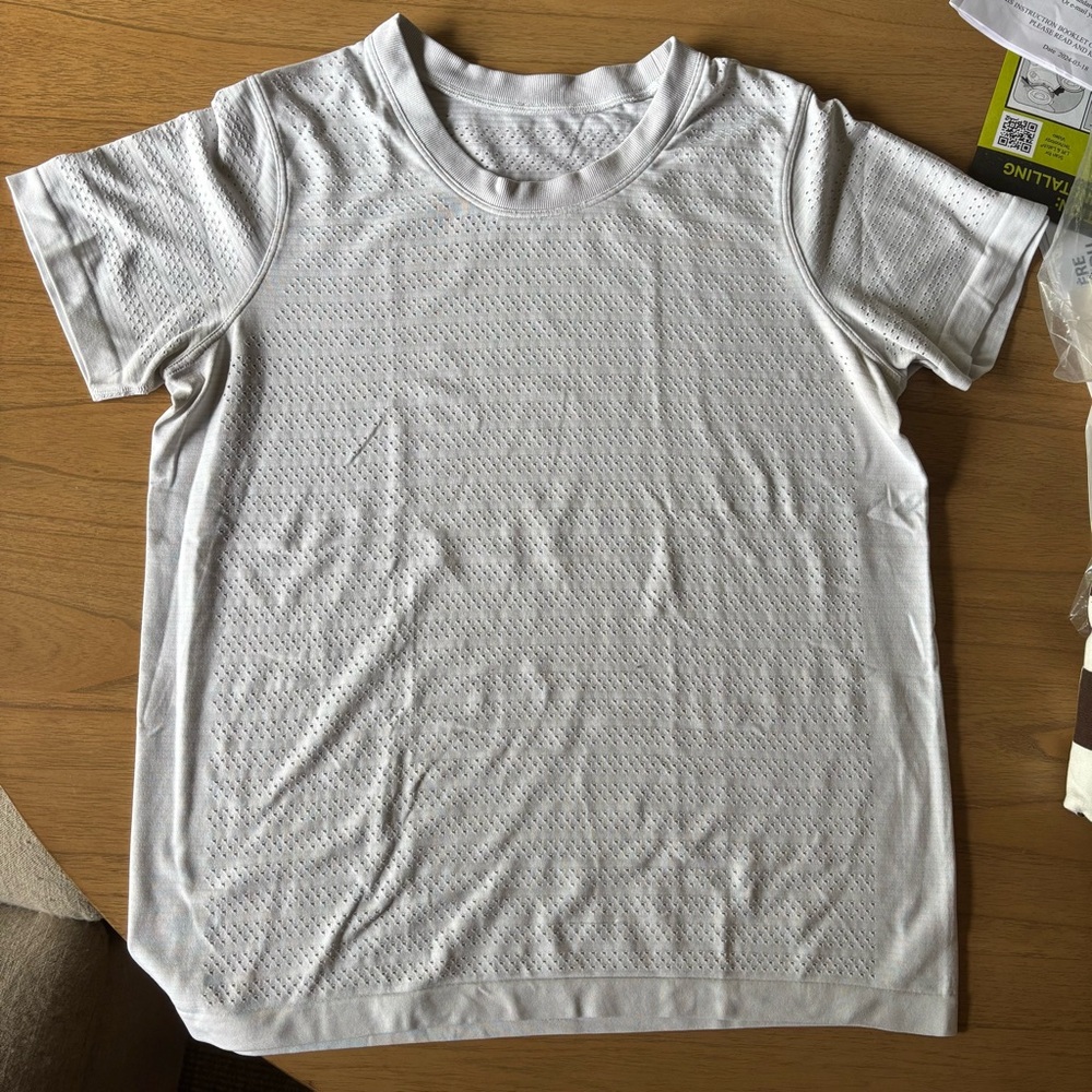 lululemon athletica White Short Sleeve Tee